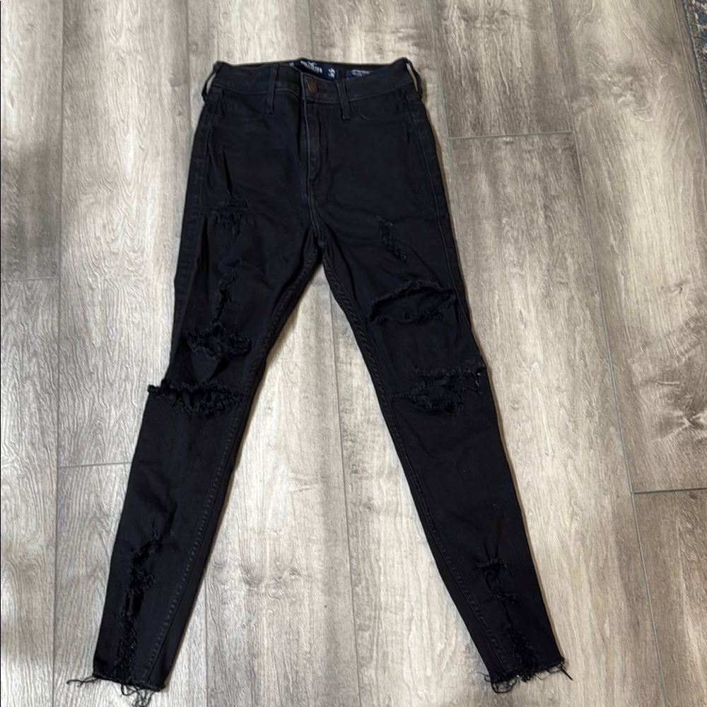 Hollister Black Denim Jeans